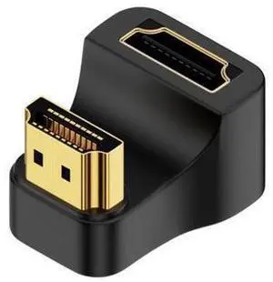 HKCY HDMI Male Type-A to HDMI Female Port Savers 360 Degree Up Opposite U Shape Back Angled Extension Adapter Converter HKCY HDMI Male Type-A to HDMI Female Port Savers 360 Degree Up Opposite U Shape Back Angled Extension Adapter Converter