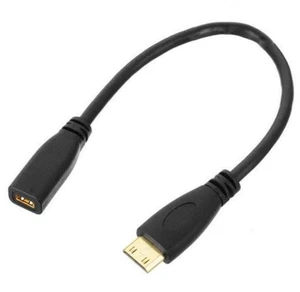HKCY HD-077 Type D Micro HDMI v1.4 Socket Female to Type C Mini HDMI Male Convertor Adapter Cable 20cm HKCY HD-077 Type D Micro HDMI v1.4 Socket Female to Type C Mini HDMI Male Convertor Adapter Cable 20cm