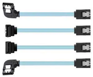 4pcs/lot 90 Degree Angled Type Internal 4-SATA Host to 4SATA 7pin Target Disk 6Gbps Data Server Cable 25cm 4pcs/lot 90 Degree Angled Type Internal 4-SATA Host to 4SATA 7pin Target Disk 6Gbps Data Server Cable 25cm