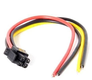 HKCY PW-042 ATX Molex Micro Fit Pitch 3.0mm 4Pin Male to Open Wire Power Adapter Cable 15cm 20AWG UL1007 HKCY PW-042 ATX Molex Micro Fit Pitch 3.0mm 4Pin Male to Open Wire Power Adapter Cable 15cm 20AWG UL1007