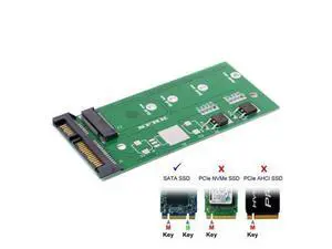 SM M.2 NGFF B/M-key 2 Lane SSD to 7mm 2.5" SATA 22pin hard disk case PCBA for E431 E531 X240S Y410P Y510P SM M.2 NGFF B/M-key 2 Lane SSD to 7mm 2.5" SATA 22pin hard disk case PCBA for E431 E531 X240S Y410P Y510P