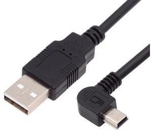CY 5pin Mini USB type Male Right Angled 90 degree to USB 2.0 male data charge cable 50cm CY 5pin Mini USB type Male Right Angled 90 degree to USB 2.0 male data charge cable 50cm
