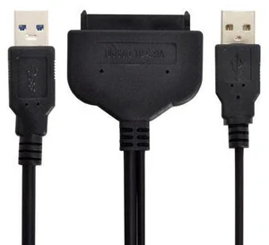 USB 3.0 to SATA 22Pin 2.5" Hard disk driver Adapter With extral USB Power cable USB 3.0 to SATA 22Pin 2.5" Hard disk driver Adapter With extral USB Power cable