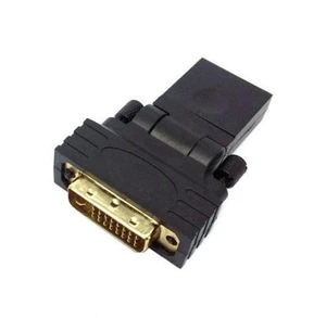 SM 1080p DVI male to HDMI Female 360 degree Rotating Swivel Adapter for HDTV Video Card SM 1080p DVI male to HDMI Female 360 degree Rotating Swivel Adapter for HDTV Video Card