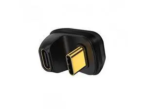HKCY UC-009-MF 40Gbps USB4 Type C Male to Female Power Data Video Adapter Opposite U Shape Back Angled for NS SwitchPhoneLaptop HKCY UC-009-MF 40Gbps USB4 Type C Male to Female Power Data Video Adapter Opposite U Shape Back Angled for NS SwitchPhoneLaptop