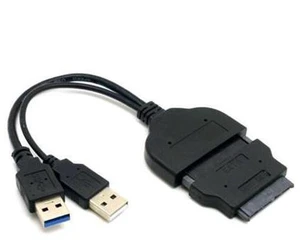 HKCY U3-067+SA-006 1set USB 3.0 to SATA 22PinSATA to 16Pin Micro SATA Adapter for 1.8" 2.5" Hard Disk Driver With Extral USB Power Cable HKCY U3-067+SA-006 1set USB 3.0 to SATA 22PinSATA to 16Pin Micro SATA Adapter for 1.8" 2.5" Hard Disk Driver With Extral USB Power Cable
