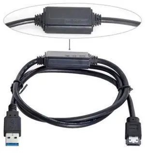 SM USB 3.0 to Power Over eSATA DC5V Adapter USB2.0 to HDD/SSD/ODD eSATAp Converter SM USB 3.0 to Power Over eSATA DC5V Adapter USB2.0 to HDD/SSD/ODD eSATAp Converter