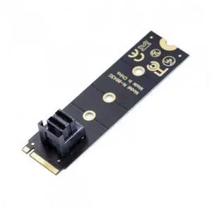 HKCY SF-094-BK 22x80mm U.2 Kit SFF-8639 NVME PCIe4.0 SSD Adapter for Mainboard SSD 750 p3600 p3700 M.2 SFF-8643 Mini SAS HD HKCY SF-094-BK 22x80mm U.2 Kit SFF-8639 NVME PCIe4.0 SSD Adapter for Mainboard SSD 750 p3600 p3700 M.2 SFF-8643 Mini SAS HD