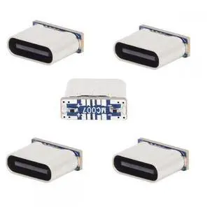 5pcs/lot DIY Solder Type-C Female Socket Connector Replace for Micro-USB 5Pin Female SMT Type DC 5V Power 5pcs/lot DIY Solder Type-C Female Socket Connector Replace for Micro-USB 5Pin Female SMT Type DC 5V Power