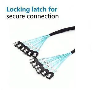 Internal 6 SATA 7pin to 6 SATA 7pin Target SSD Hard Disk 6Gbps Data Server Raid Cable Internal 6 SATA 7pin to 6 SATA 7pin Target SSD Hard Disk 6Gbps Data Server Raid Cable