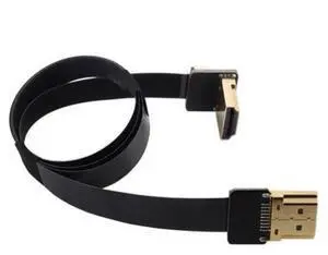 CYFPV FPV HDMI Male to Up Angled 90D HDMI Male HDTV FPC Flat Cable for FPV HDTV Multicopter Aerial Photography CYFPV FPV HDMI Male to Up Angled 90D HDMI Male HDTV FPC Flat Cable for FPV HDTV Multicopter Aerial Photography