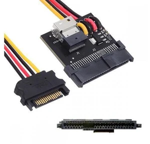 SFF-8654 Slimline Female Host to U.2 U.3 SFF-8639 NVME PCIe PCI-Express SSD Adapter for Mainboard SFF-8654 Slimline Female Host to U.2 U.3 SFF-8639 NVME PCIe PCI-Express SSD Adapter for Mainboard