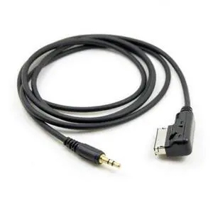 HKCY CA-005 Media In AMI MDI to Stereo 3.5mm Audio Aux Adapter Cable For Car Mercedes BenziPhoneCell Phone HKCY CA-005 Media In AMI MDI to Stereo 3.5mm Audio Aux Adapter Cable For Car Mercedes BenziPhoneCell Phone