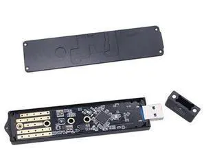 HKCY U3-057 USB 3.0 to NVME M-key M.2 NGFF SATA SSD External PCBA Case Conveter Adapter RTL9210B Chipset HKCY U3-057 USB 3.0 to NVME M-key M.2 NGFF SATA SSD External PCBA Case Conveter Adapter RTL9210B Chipset