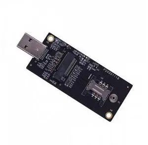 NGFF M.2 Key-B WWAN to USB 3.0 Adapter Riser Card w SIM Slot For 3G/4G/5G LTE Wireless Module Modem Card NGFF M.2 Key-B WWAN to USB 3.0 Adapter Riser Card w SIM Slot For 3G/4G/5G LTE Wireless Module Modem Card