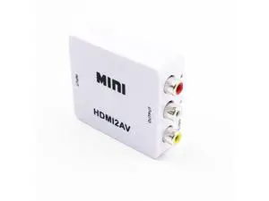 HDMI To RCA AV Adapter Converter Cable CVBS 3RCA 1080P Composite Audio Video HDMI To RCA AV Adapter Converter Cable CVBS 3RCA 1080P Composite Audio Video