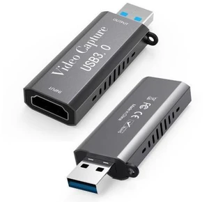 HDMI To USB 3.0 Video Capture Card 1080P HD Recorder Game/Video Live Streaming For Windows, Android & MacOS Suitable For High-definition Acquisition, Teaching Records, Medical Imaging HDMI To USB 3.0 Video Capture Card 1080P HD Recorder Game/Video Live Streaming For Windows, Android & MacOS Suitable For High-definition Acquisition, Teaching Records, Medical Imaging