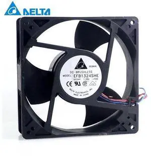 12738 12.7CM 127mm inverter device cooling fan 24V 1.38A EFB1324SHE-FOO 127*127*38mm for Delta 12738 12.7CM 127mm inverter device cooling fan 24V 1.38A EFB1324SHE-FOO 127*127*38mm for Delta
