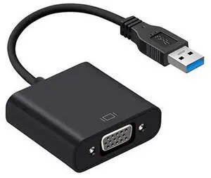 3.0 To VGA Adapter Cable External Graphic Card Video Multi-display Converter Adapter For PC Laptop Windows 7 8 10 3.0 To VGA Adapter Cable External Graphic Card Video Multi-display Converter Adapter For PC Laptop Windows 7 8 10