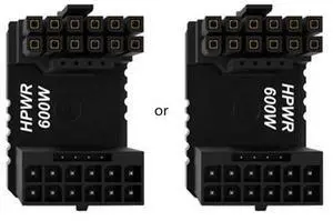 PCIe5.0 Graphics Card ATX3.0 12VHPWR 600W Power Supply Cable Adapter Perfect for Gamers GPU Power Connectors(reverse) PCIe5.0 Graphics Card ATX3.0 12VHPWR 600W Power Supply Cable Adapter Perfect for Gamers GPU Power Connectors(reverse)
