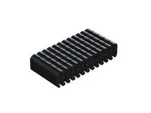 PVC Clamp Cable Clip Organizer Dresser for 2.5-3.2mm PC Power Cord Wiring 8/24 Pin Computer Cable Manager(24PINX5) PVC Clamp Cable Clip Organizer Dresser for 2.5-3.2mm PC Power Cord Wiring 8/24 Pin Computer Cable Manager(24PINX5)
