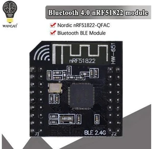 WAVGAT NRF51822 2.4G Wireless Module Wireless Communication Module Bluetooth module / zigbee module / DMX512 WAVGAT NRF51822 2.4G Wireless Module Wireless Communication Module Bluetooth module / zigbee module / DMX512