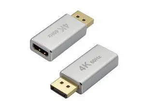 Aluminum 4K Displayport DP to HDmi-Compatible Adapter 4K 2K@60Hz 1080P Female To Male For PC Laptop Projector Converter Aluminum 4K Displayport DP to HDmi-Compatible Adapter 4K 2K@60Hz 1080P Female To Male For PC Laptop Projector Converter
