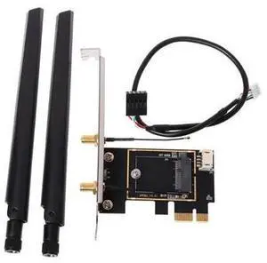 1Set M.2 to PCI-E Converter Desktop Wireless WiFi Bluetooth Network Card Adapter Board Converter Kit New 1Set M.2 to PCI-E Converter Desktop Wireless WiFi Bluetooth Network Card Adapter Board Converter Kit New