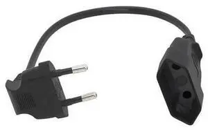 90 Degree Male Plug To Female Socket Power Extension Cable For PC Computer PDU 0.3m EU 2Prong Bend Angled Cord Black 90 Degree Male Plug To Female Socket Power Extension Cable For PC Computer PDU 0.3m EU 2Prong Bend Angled Cord Black