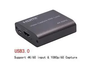 HDMI Video Capture Card HD 1080P 4K 60Hz HDMI To USB 3.0 Video Capture Board Game Record Live Streaming Broadcast Local Loop Out HDMI Video Capture Card HD 1080P 4K 60Hz HDMI To USB 3.0 Video Capture Board Game Record Live Streaming Broadcast Local Loop Out