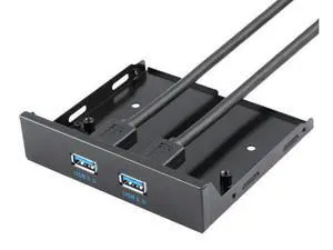3.5" Floppy Bay Internal 20 Pin 2 Ports USB 3.0 Front Panel Bracket Cable usb3.0 to 20pin/19pin 3.5" Floppy Bay Internal 20 Pin 2 Ports USB 3.0 Front Panel Bracket Cable usb3.0 to 20pin/19pin