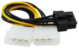 2x4 to PCIe 8P Adapter Splitter Power Extension Cable,Power Supply (2x4 to PCIe 8P) Express GPU Video 2x4 to PCIe 8P Adapter Splitter Power Extension Cable,Power Supply (2x4 to PCIe 8P) Express GPU Video