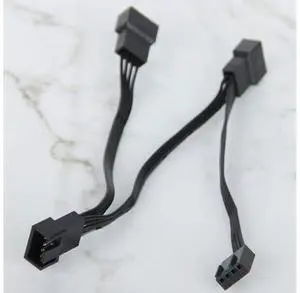 Fan pwm splitter FAN HUB Fan 4pin to 3 x 4pin/3pin PWM Extension Cables 4pin to 3 Ways Y Splitter Cable Adapter Fan pwm splitter FAN HUB Fan 4pin to 3 x 4pin/3pin PWM Extension Cables 4pin to 3 Ways Y Splitter Cable Adapter