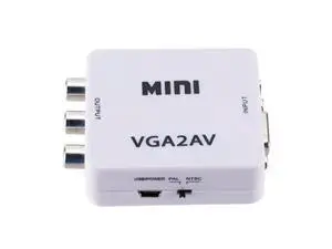 2020 VGA to AV Mini Converter Adapter Support 1080P VGA2AV Converter PC to TV HD Computer to TV Wholesale 2020 VGA to AV Mini Converter Adapter Support 1080P VGA2AV Converter PC to TV HD Computer to TV Wholesale