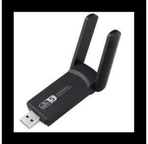 1300Mbps 2.4G 5.8G USB3.0 Dual Band Wireless LAN Adapter Antenna Receiver for Desktop Laptop Wireless LAN Adapter 1300Mbps 2.4G 5.8G USB3.0 Dual Band Wireless LAN Adapter Antenna Receiver for Desktop Laptop Wireless LAN Adapter