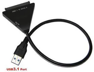 USB 3.1 TO SATA 3.0 Female 2.5" 3.5" Hard Disk Drive SSD Adapter Cable USB3.1 Type-A TO SATA III HDD converter cable USB 3.1 TO SATA 3.0 Female 2.5" 3.5" Hard Disk Drive SSD Adapter Cable USB3.1 Type-A TO SATA III HDD converter cable