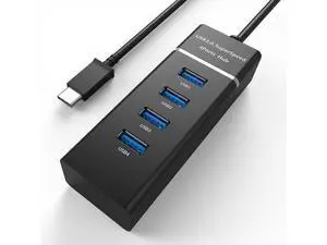 USB-C to 4-Port USB 3.0 Hub for USB Type-C Devices Including the MacBook 2016, ChromeBook Pixel and More USB-C to 4-Port USB 3.0 Hub for USB Type-C Devices Including the MacBook 2016, ChromeBook Pixel and More