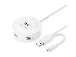 4 Ports USB 2.0 HUB with Micro USB2.0 OTG USB Splitter Adapter with Cable for Laptop PC Computer 4 Ports USB 2.0 HUB with Micro USB2.0 OTG USB Splitter Adapter with Cable for Laptop PC Computer