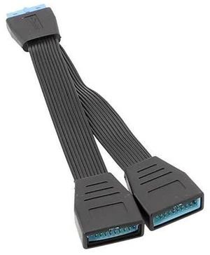 USB 19Pin/20Pin Header Splitter USB to 19pin DualPort Header Adapter Sockets Splitter USB 19Pin/20Pin Header Splitter USB to 19pin DualPort Header Adapter Sockets Splitter