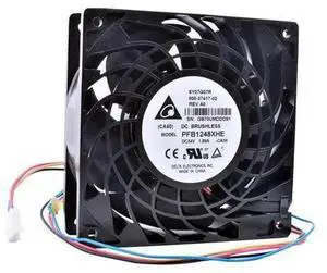 PFB1248XHE 12038 12cm 48V 1.92A double ball bearing inverter server metal fan PFB1248XHE 12038 12cm 48V 1.92A double ball bearing inverter server metal fan