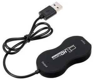 HD Video Capture Card HD in USB Out Maximum Support 4K Input 1080P Output Resolutions Small Size Wide Compatibility Black HD Video Capture Card HD in USB Out Maximum Support 4K Input 1080P Output Resolutions Small Size Wide Compatibility Black