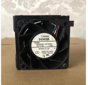 For NMB 06038DA-12S-EWH 12V 1.80A 6cm 6038 Max Airflow Rate Cooling Fan For NMB 06038DA-12S-EWH 12V 1.80A 6cm 6038 Max Airflow Rate Cooling Fan
