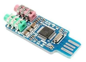 USB Sound Card Chip Drive-Free Computer External Sound Card Module USB Sound Card Chip Drive-Free Computer External Sound Card Module