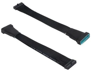 2 Pack USB 3.0 Header Extension Cable, JoyReken Low Profile USB 3.0 Internal 19/20 Pin Header Extender | USB 3 Motherboard Adapter | 5.9 inch 2 Pack USB 3.0 Header Extension Cable, JoyReken Low Profile USB 3.0 Internal 19/20 Pin Header Extender | USB 3 Motherboard Adapter | 5.9 inch
