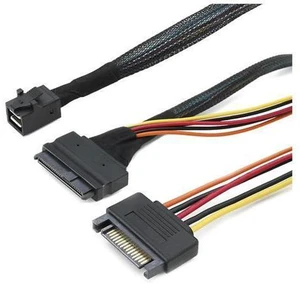 For Built-in 12G Mini SAS HD to U.2 36P SFF-8643 to SAS U.2 SFF-8639 Cable with 15Pin SATA Power Supply,Suitable for U.2 SSD For Built-in 12G Mini SAS HD to U.2 36P SFF-8643 to SAS U.2 SFF-8639 Cable with 15Pin SATA Power Supply,Suitable for U.2 SSD