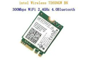 Wireless adapter card for Intel 7265NGW BN Wireless-N 7265 NGFF wireless Wifi card 300Mbps 4.0 Bluetooth Wireless adapter card for Intel 7265NGW BN Wireless-N 7265 NGFF wireless Wifi card 300Mbps 4.0 Bluetooth