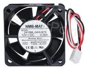 For 2410ML-04W-B79 6025 6CM 12V 0.58A three wire speed dual- ball bearing fan 60*60*24mm For 2410ML-04W-B79 6025 6CM 12V 0.58A three wire speed dual- ball bearing fan 60*60*24mm