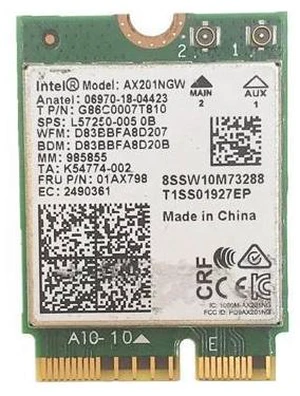 Wi-Fi 6 Intel AX201 M.2 CNVi2 Wifi Card Dual Band 3000Mbps Wireless Fit for Bluetooth 5.0 2.4Ghz/5Ghz 802.11ac/ax AX201NGW Wi-Fi 6 Intel AX201 M.2 CNVi2 Wifi Card Dual Band 3000Mbps Wireless Fit for Bluetooth 5.0 2.4Ghz/5Ghz 802.11ac/ax AX201NGW