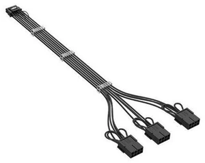 PCI-e 5.0 Extension Cable, GPU Power Extension Cable 16Pin(12+4) Male to 3/4x8(6+2) Pin Female 18AWG Cable Sleeved(3X8PIN) PCI-e 5.0 Extension Cable, GPU Power Extension Cable 16Pin(12+4) Male to 3/4x8(6+2) Pin Female 18AWG Cable Sleeved(3X8PIN)
