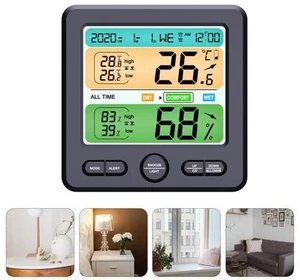 1pc Practical Durable Convenient Multipurpose Home Hygrothermograph Thermometer Clock Hygrometer Clock 1pc Practical Durable Convenient Multipurpose Home Hygrothermograph Thermometer Clock Hygrometer Clock